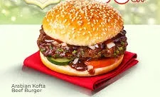 Arabian Kofta Beef Burger