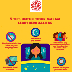 5 Tips Untuk Tidur Malam Lebih Berkualitas ala Restoran Burger Murah Jakarta