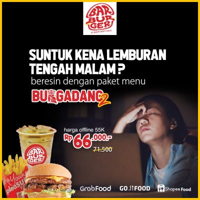 Paket Burgadang 2 Barburger by Barapi