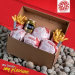 Barburger by Barapi packaging mewah aman anti tumpah tetap hangat restoran burger enak jakarta